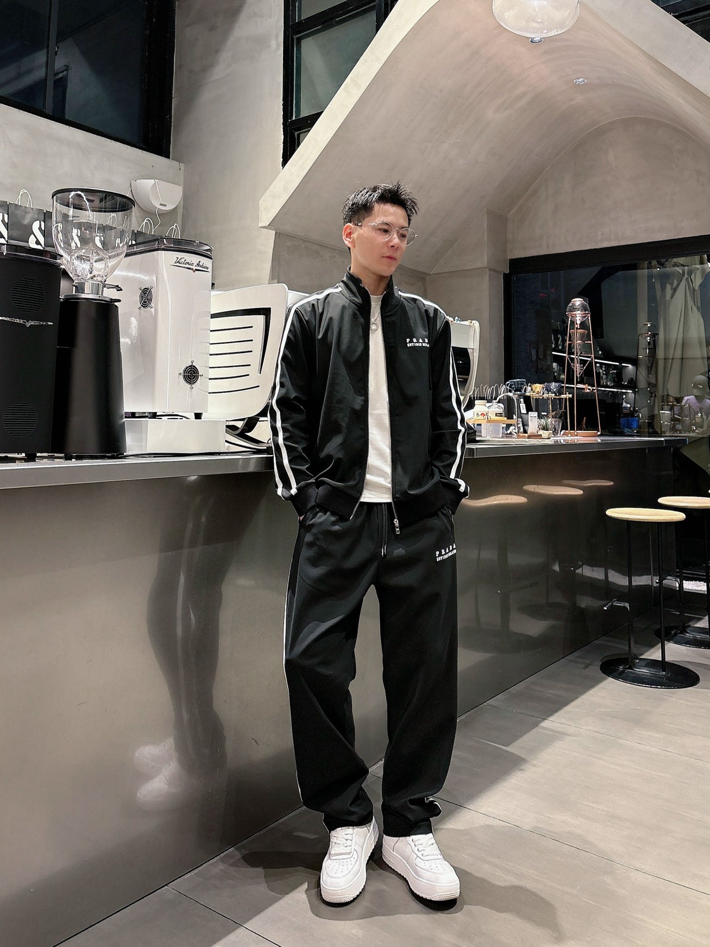 プラダ「Prada」メンズ  カジュアルスポーツセット