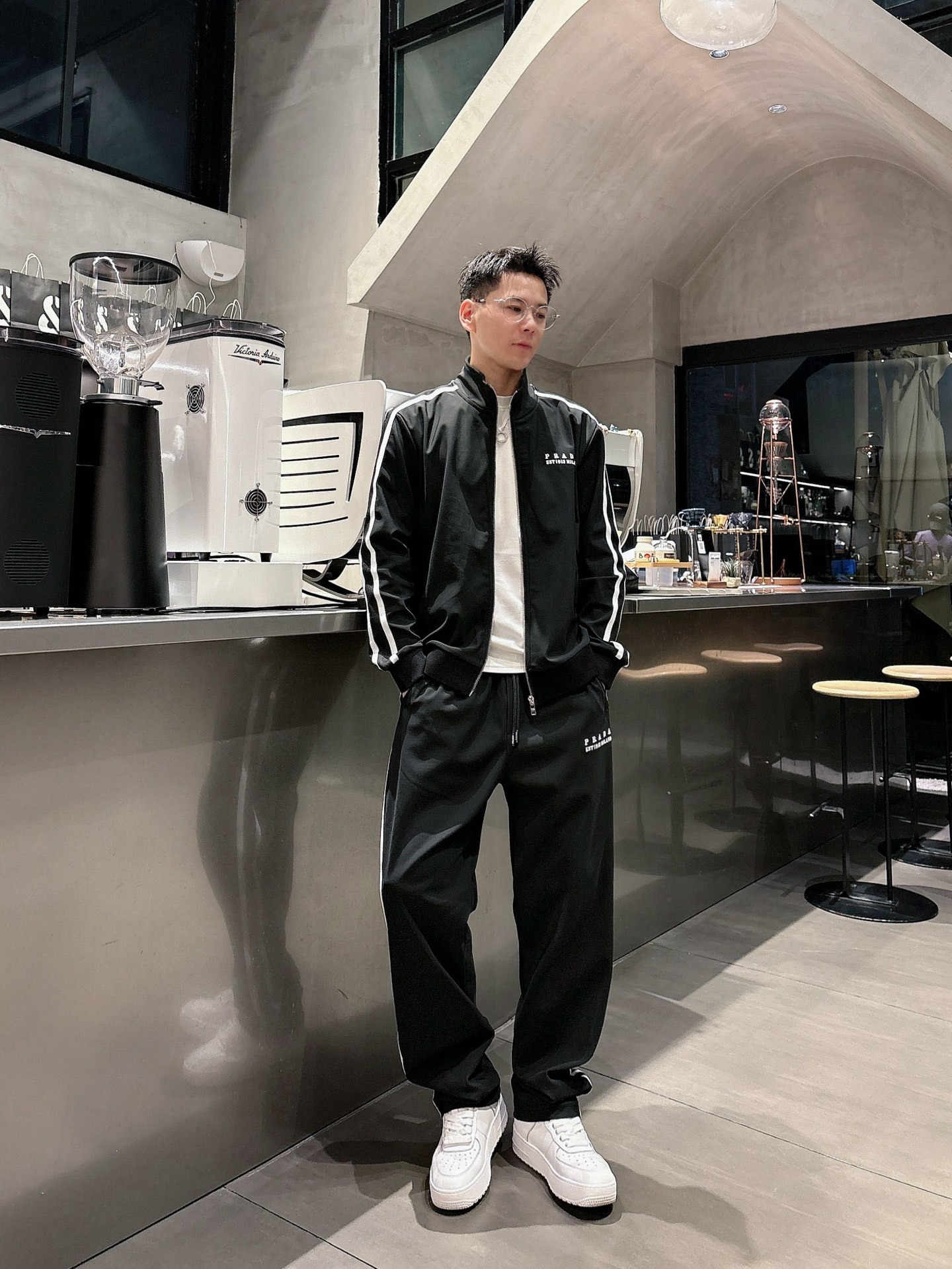 プラダ「Prada」メンズ  カジュアルスポーツセット