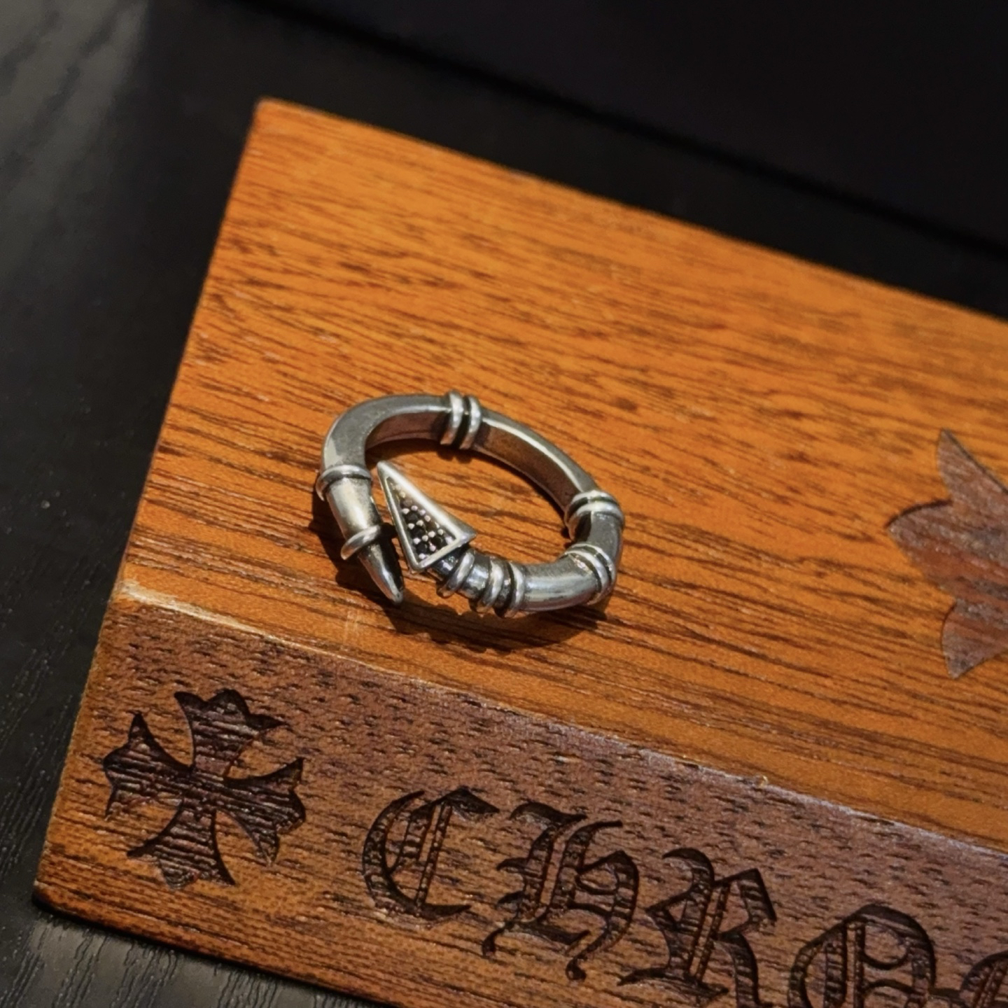 クロムハーツ「Chrome Hearts」クラシックヴィンテージ＆モダンリング - フリーサイズ