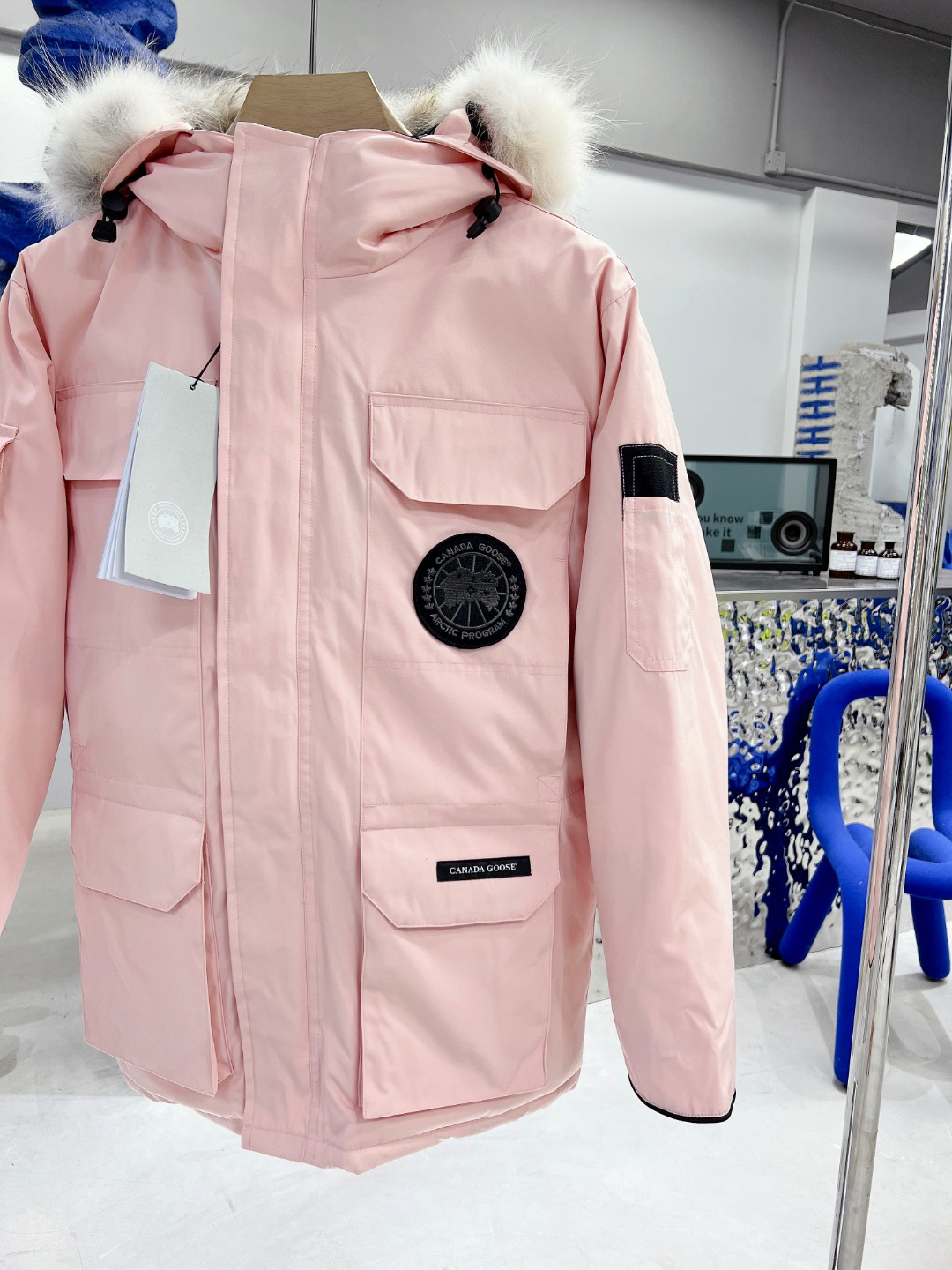 カナダグース「Canada Goose」秋冬フード付きダウンコート