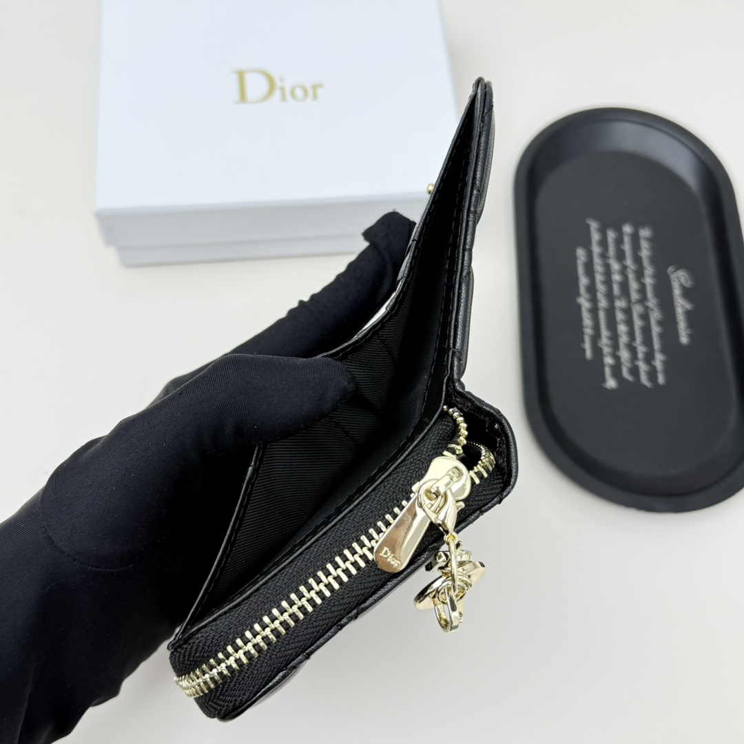 ディオール「Dior」ディオール カンナージュ ラムスキン カードケース 795 / カードホルダー