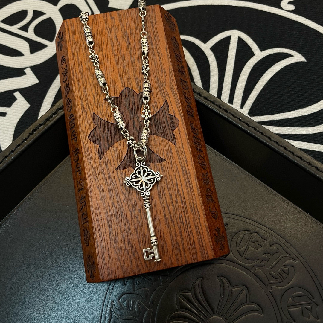 クロムハーツ「Chrome Hearts」シンプルペンダントネックレス - ユニセックス