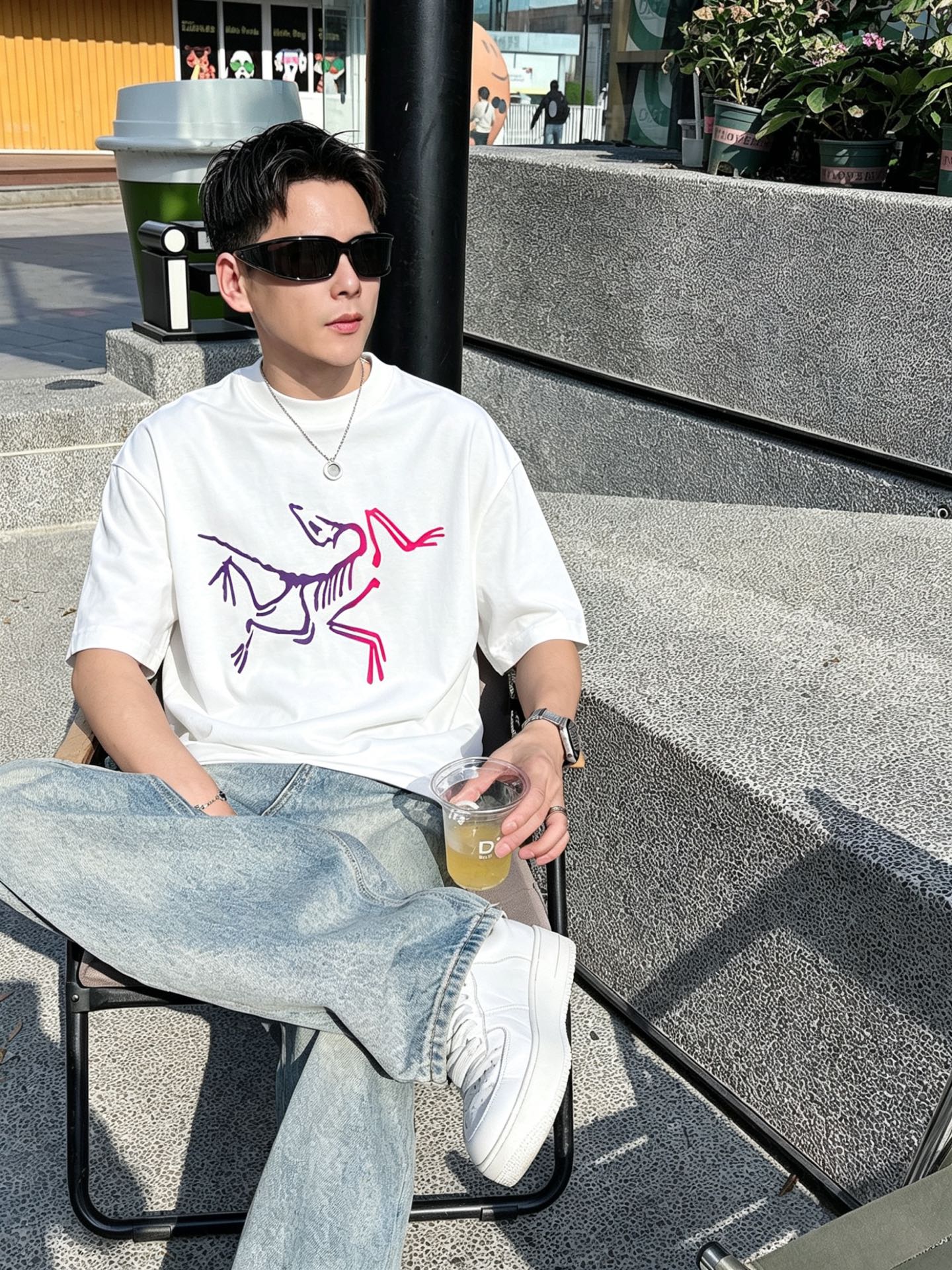 アークテリクス「ARC'TERYX」ロゴプリントTシャツ / ショートスリーブ クルーネック