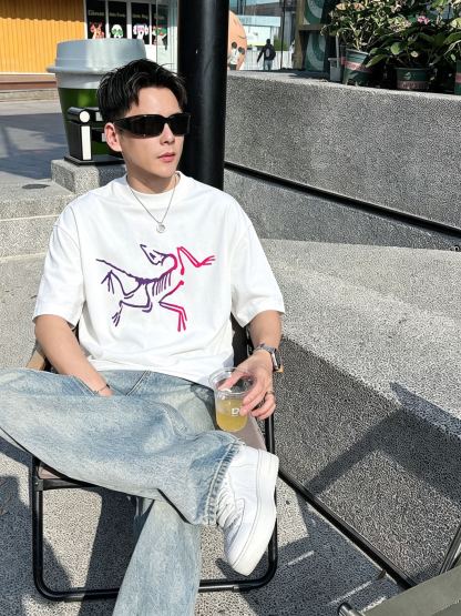 アークテリクス「ARC'TERYX」ロゴプリントTシャツ / ショートスリーブ クルーネック
