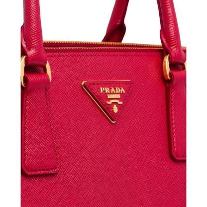 PRADA「プラダ」 ガレリア ミディアム バッグ レッド