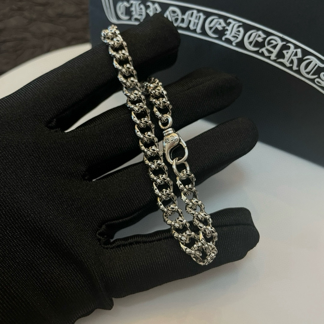 クロムハーツ「Chrome Hearts」ブレスレット - ヴィンテージ＆ロックテイスト ペア用