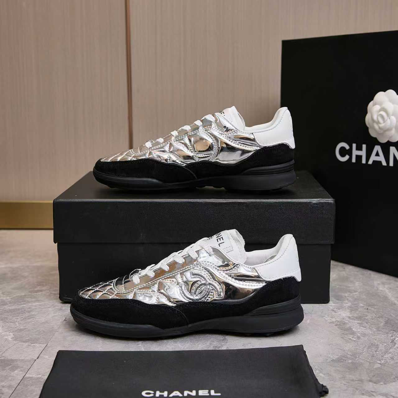 シャネル「Chanel」シャネル プレミアムカジュアルスニーカー/ レジャースニーカー