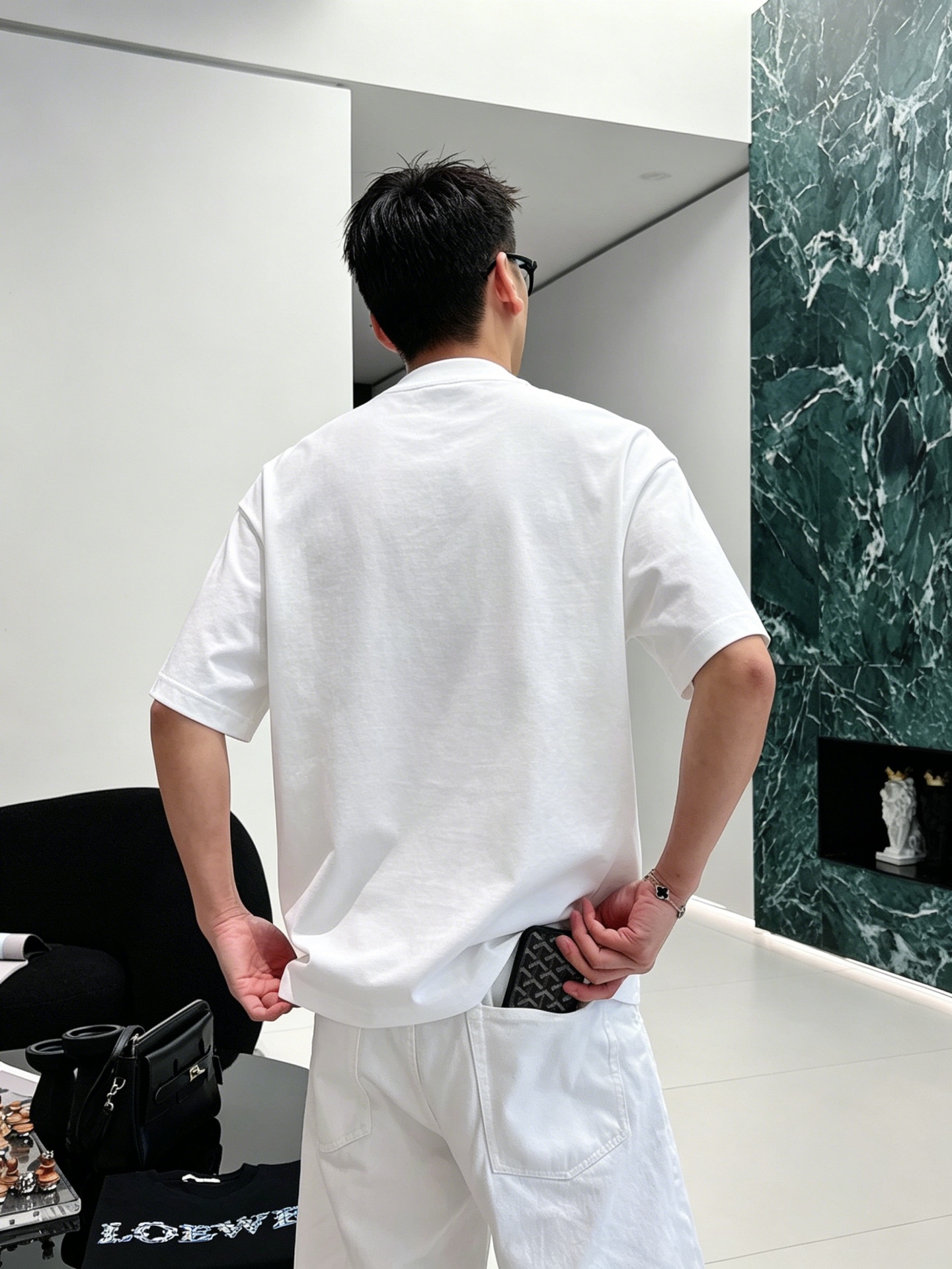 バーバリー「Burberry」バーバリー TB ロゴプリントTシャツ / ショートスリーブ クルーネック