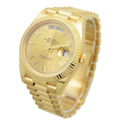 ロレックス「Rolex」デイトジャスト40腕時計