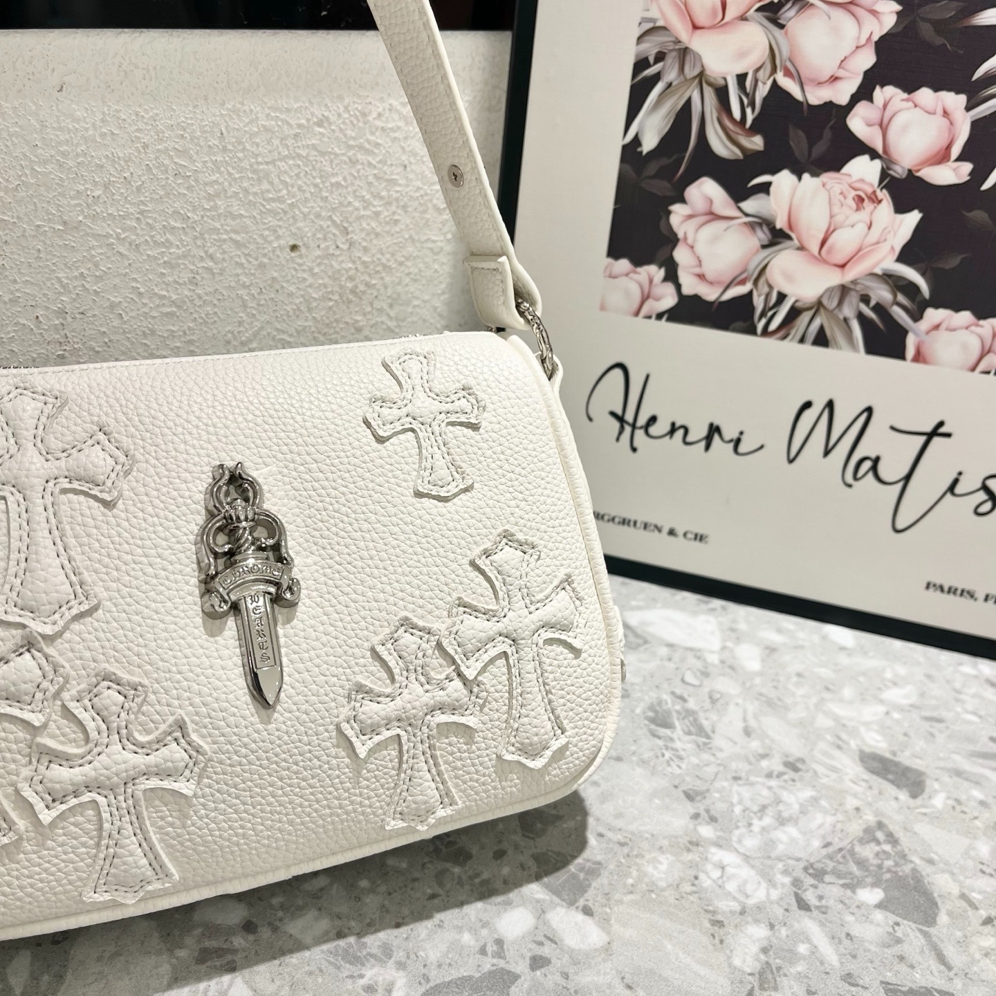 クロムハーツ「Chrome Hearts」クロスロゴ アンダーアームバッグ