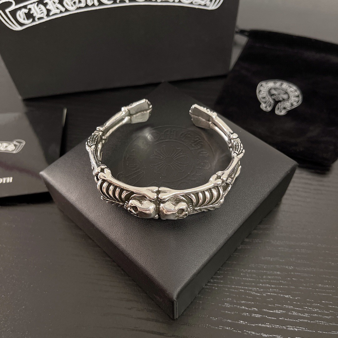 クロムハーツ「Chrome Hearts」Premium Craftsmanship Cuff Bracelet