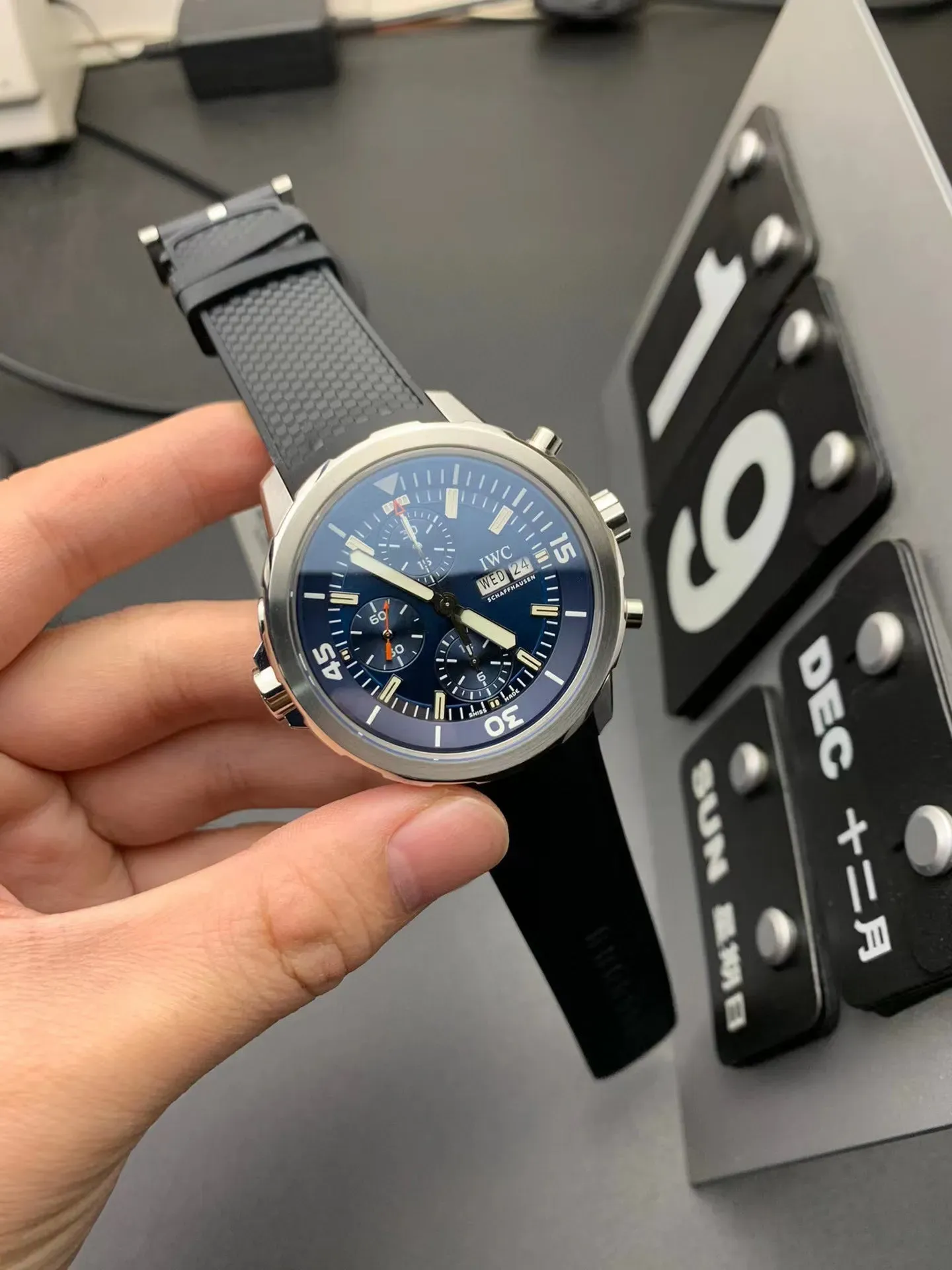 アイ・ダブリュー・シー「IWC」オーシャンタイマー コレクション メンズウォッチ44MM