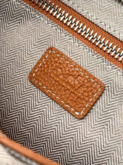 エルメス「Hermès」エルメス レザーハンドバッグ / クラッチバッグ 