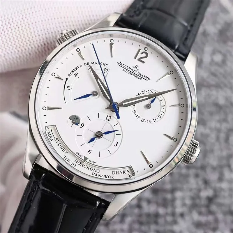 ジャガー ルクルト「Jaeger-LeCoultre」マスター ジオグラフィック  メンズウォッチ39MM