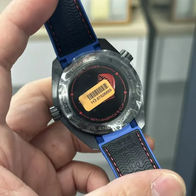 オメガ「Omega」Seamaster Planet Ocean メンズウォッチ45MM