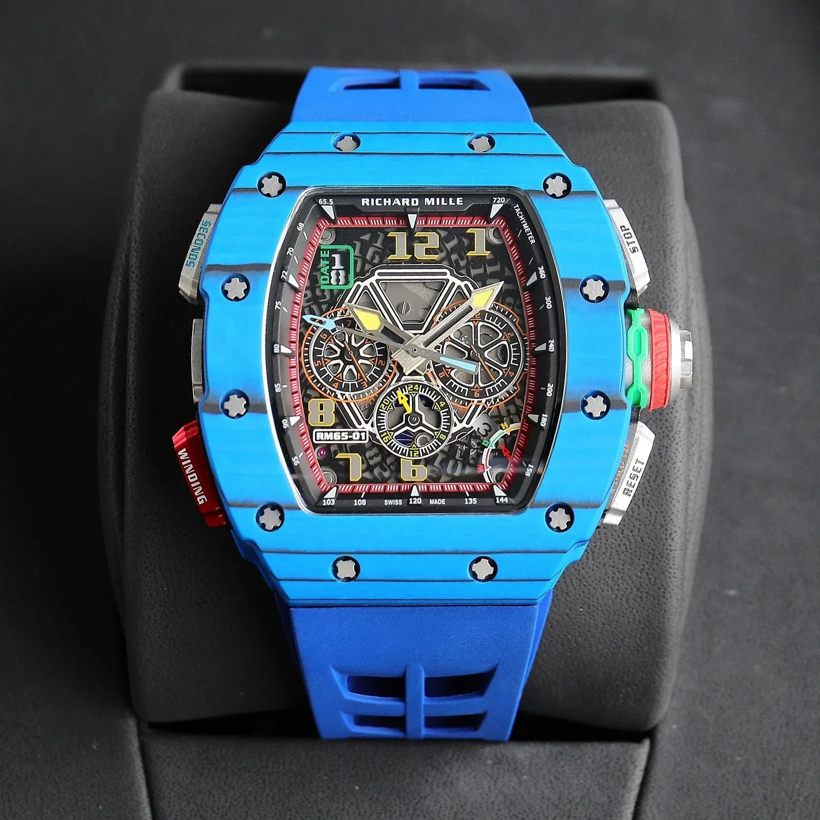 リシャール ミル「Richard Mille」 RM 65-01 スプリットセコンド クロノグラフ メンズウォッチ