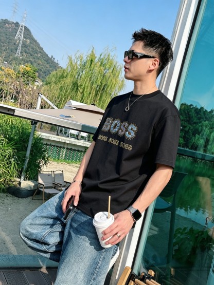 BOSS-ボス Tシャツ / ショートスリーブ クルーネック
