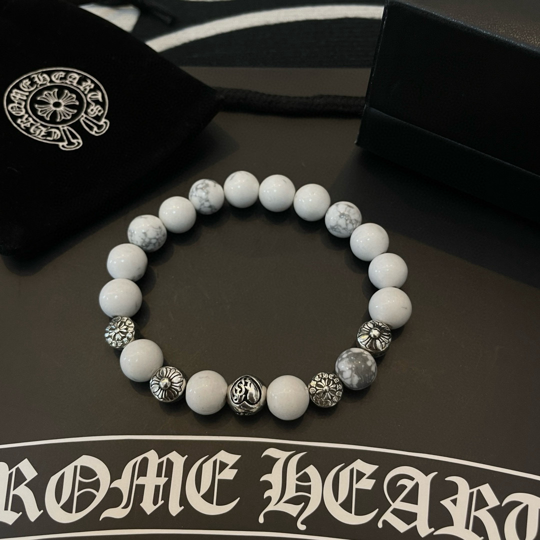 クロムハーツ「Chrome Hearts」ブレスレット - ヴィンテージ＆ロックテイスト ペア用