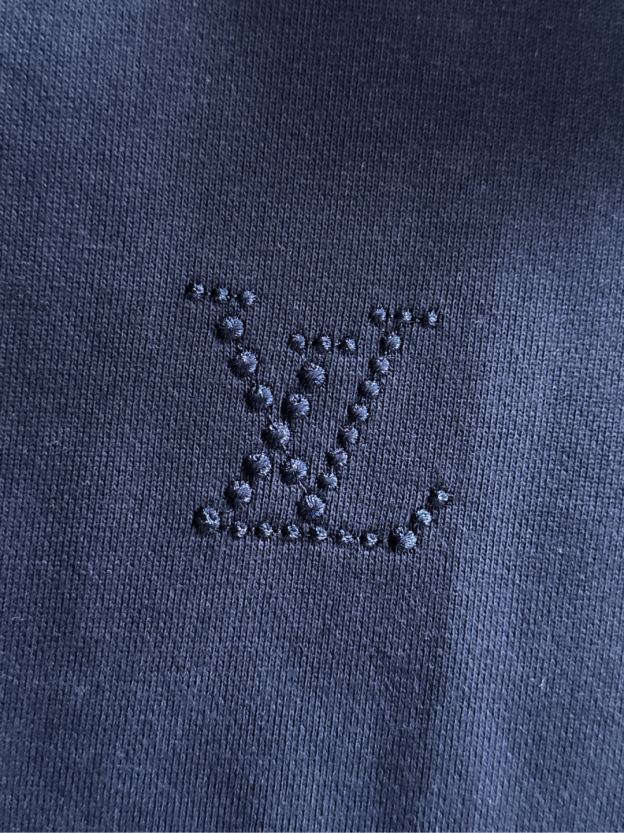 ルイ・ヴィトン「Louis Vuitton」フード付きコットンパーカー(メンズ)