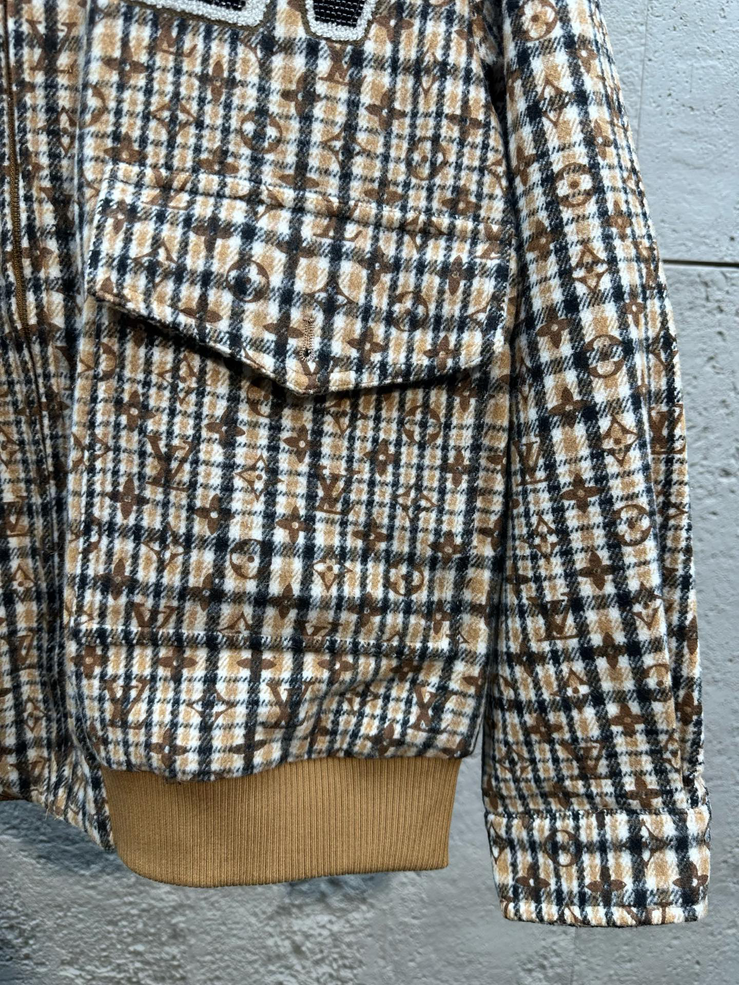 ルイ・ヴィトン「Louis Vuitton」モダンベースボールジャケット