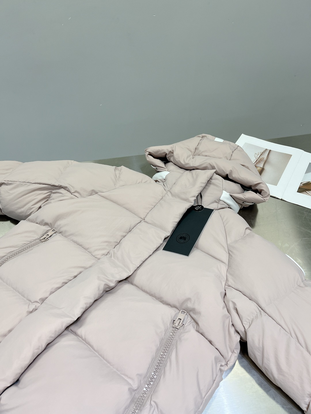 カナダグース「Canada Goose」秋冬フード付きダウンジャケット