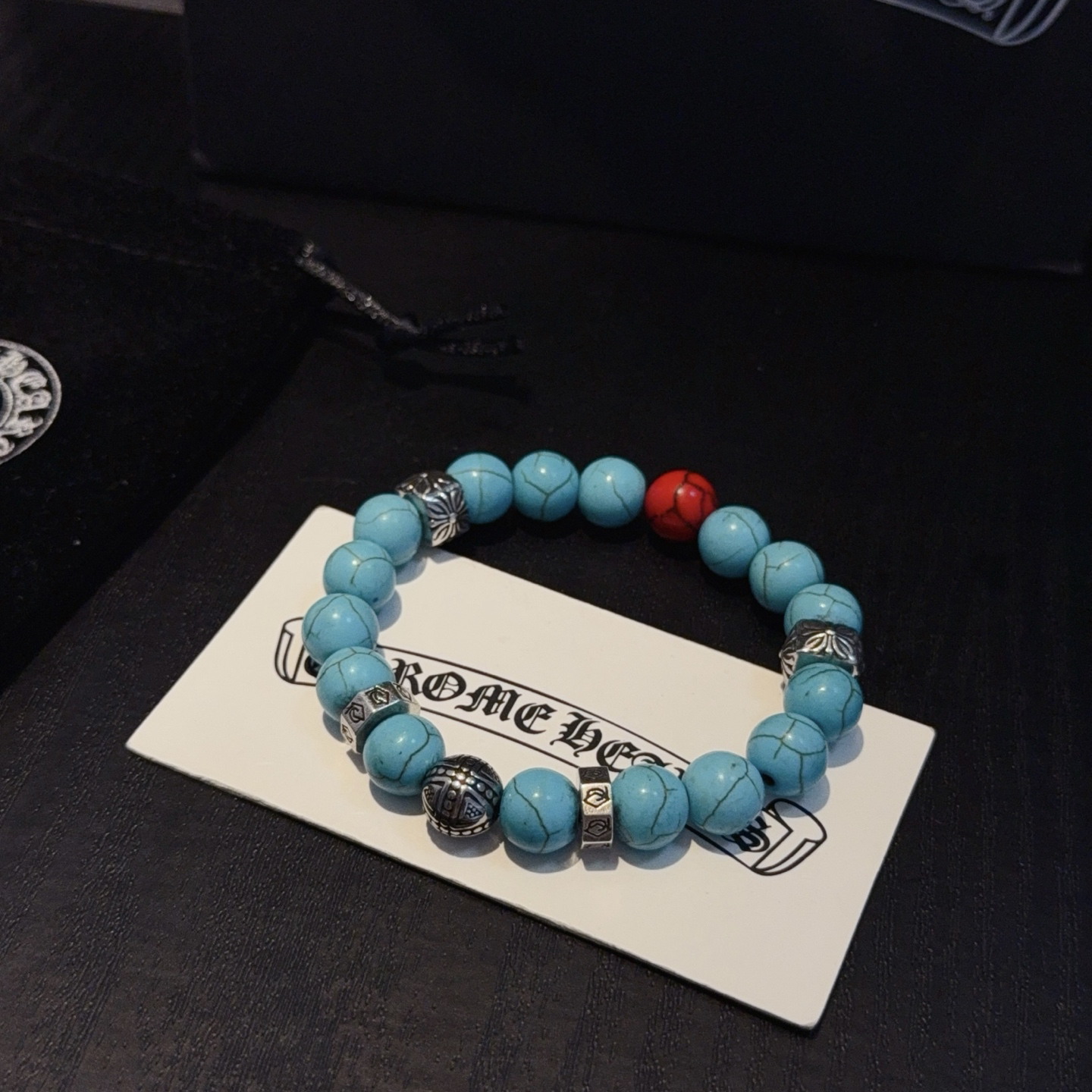 クロムハーツ「Chrome Hearts」ブレスレット - ヴィンテージ＆ロックテイスト ペア用