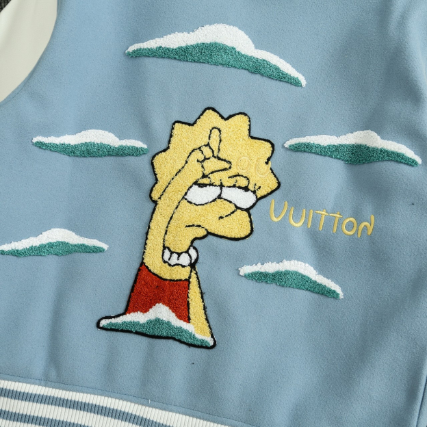 ルイ・ヴィトン「Louis Vuitton」モダンベースボールジャケット