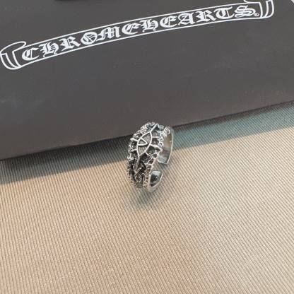 クロムハーツ「Chrome Hearts」クラシックヴィンテージ＆モダンリング - サイズ調整可能