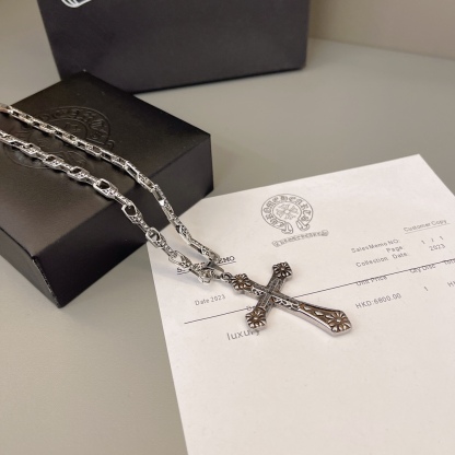 クロムハーツ「Chrome Hearts」シンプルペンダントネックレス - ユニセックス