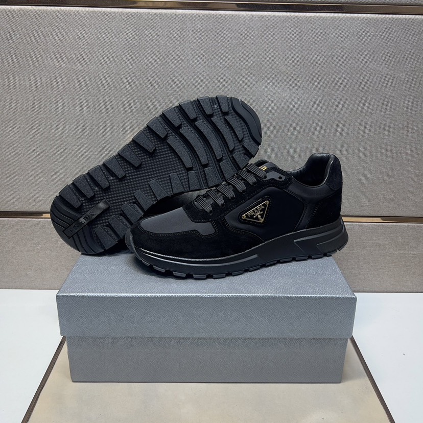 プラダ「Prada」プラダ プレミアムスニーカー (2026年春夏モデル) / レザースニーカー