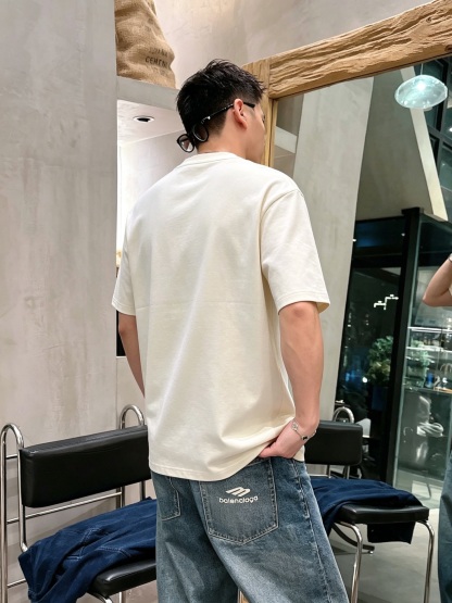ルイ・ヴィトン「Louis Vuitton」ロゴプリントTシャツ / ショートスリーブ クルーネック