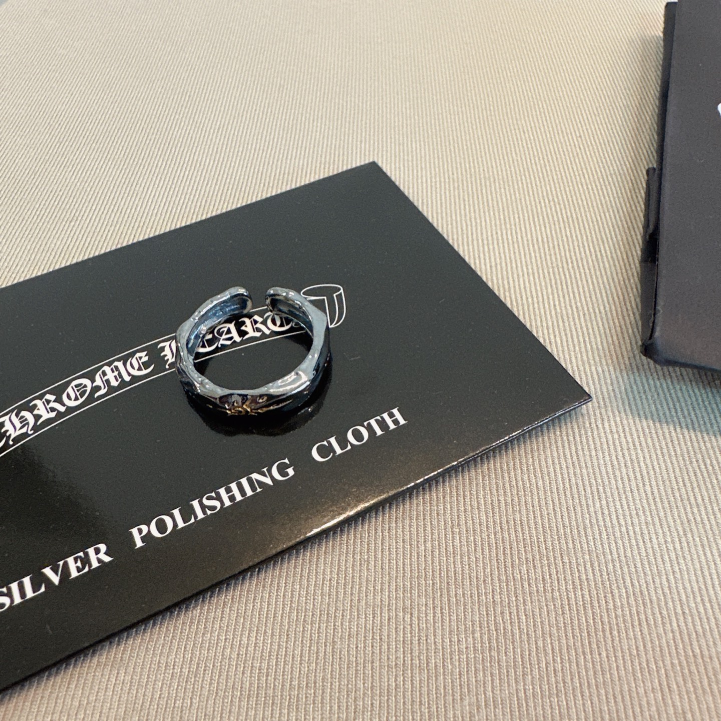 クロムハーツ「Chrome Hearts」クラシックヴィンテージ＆モダンリング - サイズ調整可能