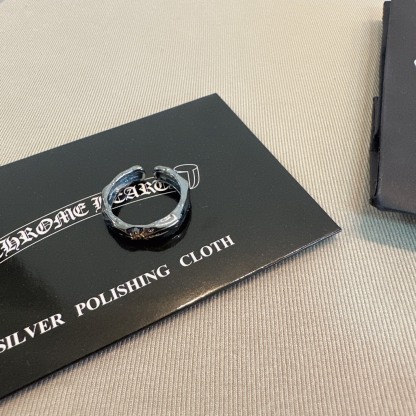 クロムハーツ「Chrome Hearts」クラシックヴィンテージ＆モダンリング - サイズ調整可能