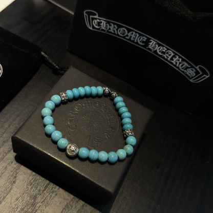 クロムハーツ「Chrome Hearts」ブレスレット - ヴィンテージ＆ロックテイスト ペア用