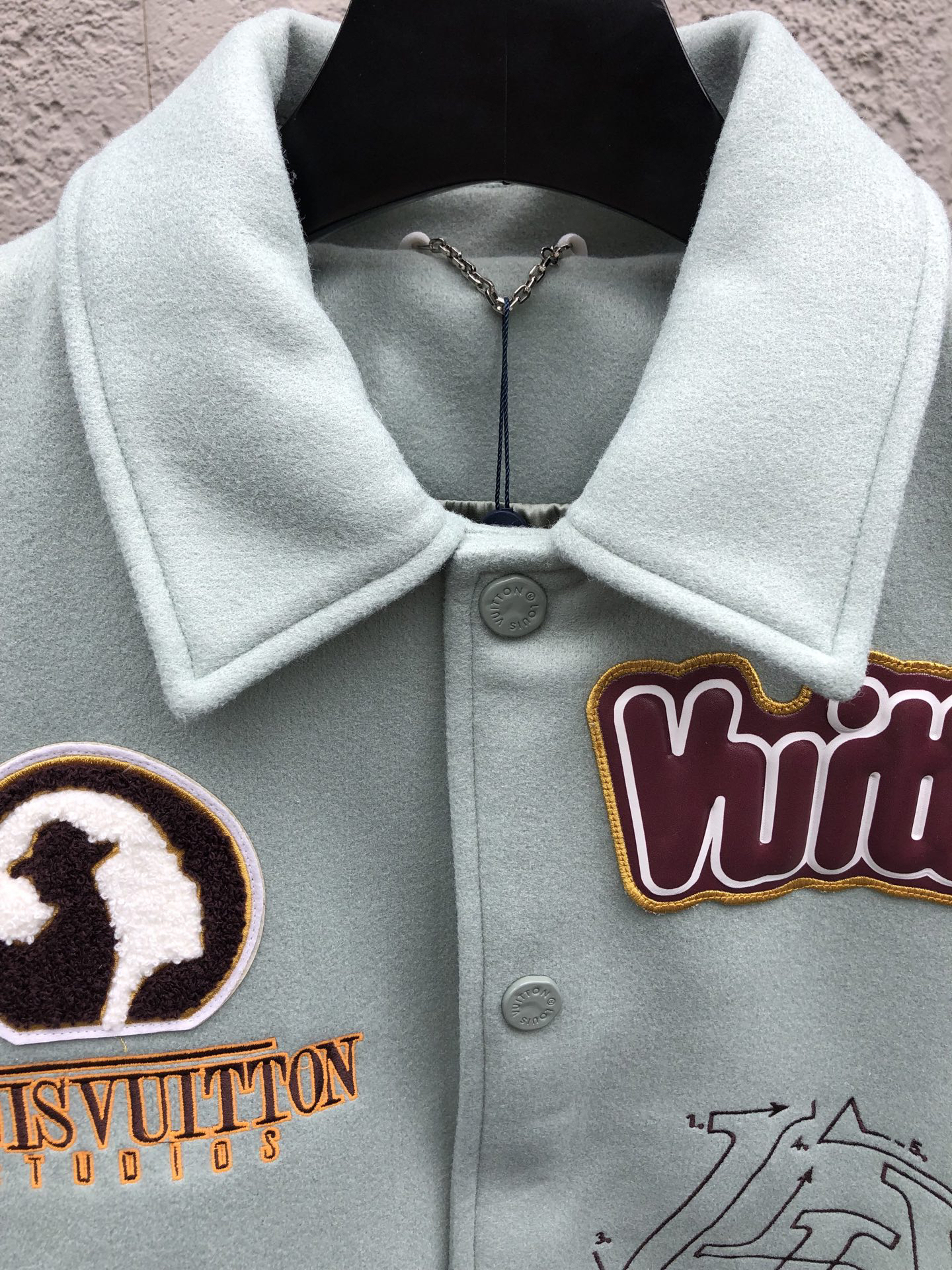 ルイ・ヴィトン「Louis Vuitton」モダンベースボールジャケット