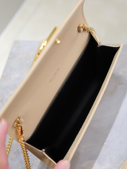 2026サンローラン「SAINT LAURENT アップタウン エンベロープ チェーンウォレット