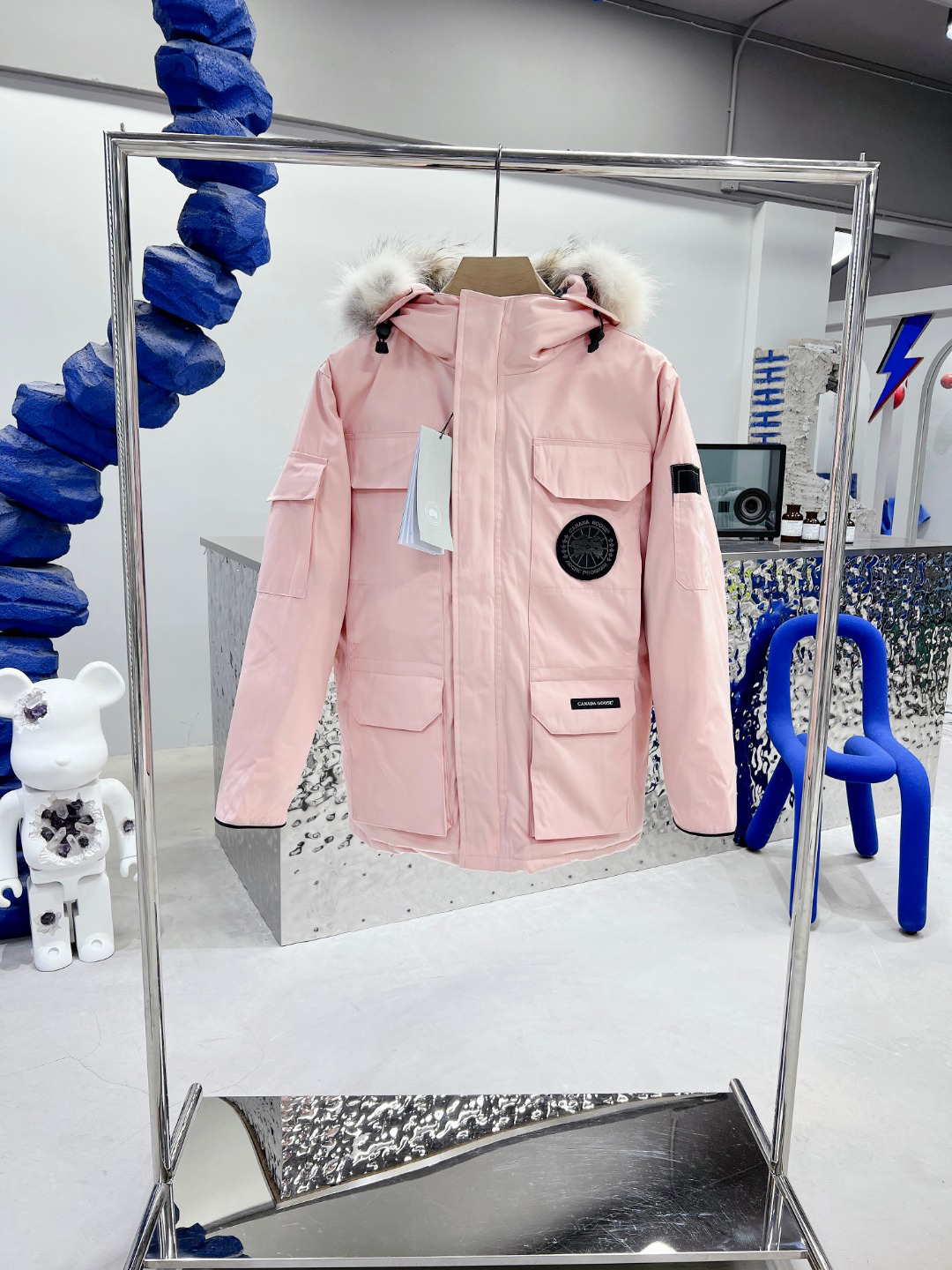 カナダグース「Canada Goose」秋冬フード付きダウンコート
