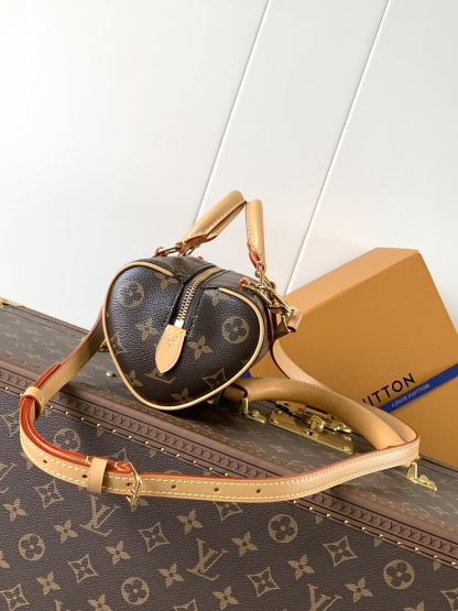 ルイ・ヴィトン「Louis Vuitton」Nano Speedy ハンドバッグ