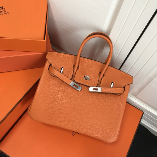 エルメス「Hermès」 Birkin 30 トゴレザー ツートンカラー ショルダーバッグ（シルバーハードウェア）