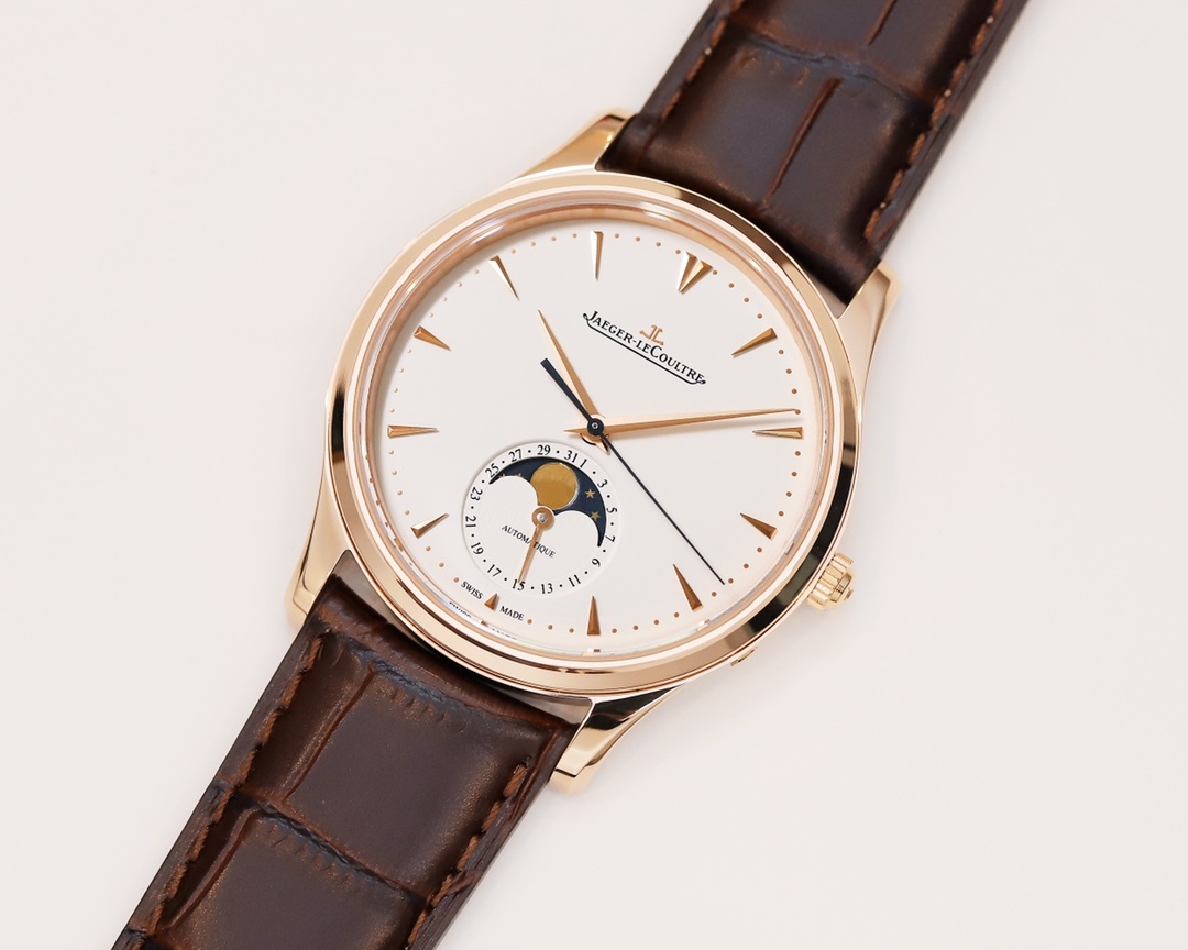 ジャガー ルクルト「Jaeger-LeCoultre」マスター ウルトラ シン ムーン メンズウォッチ39MM