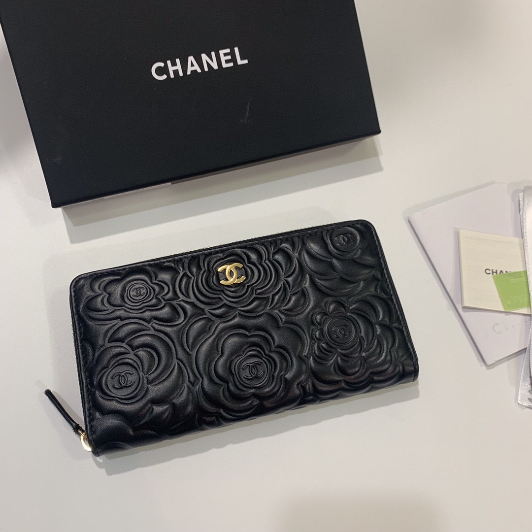 シャネル「Chanel」ロング ジップ ウォレット
