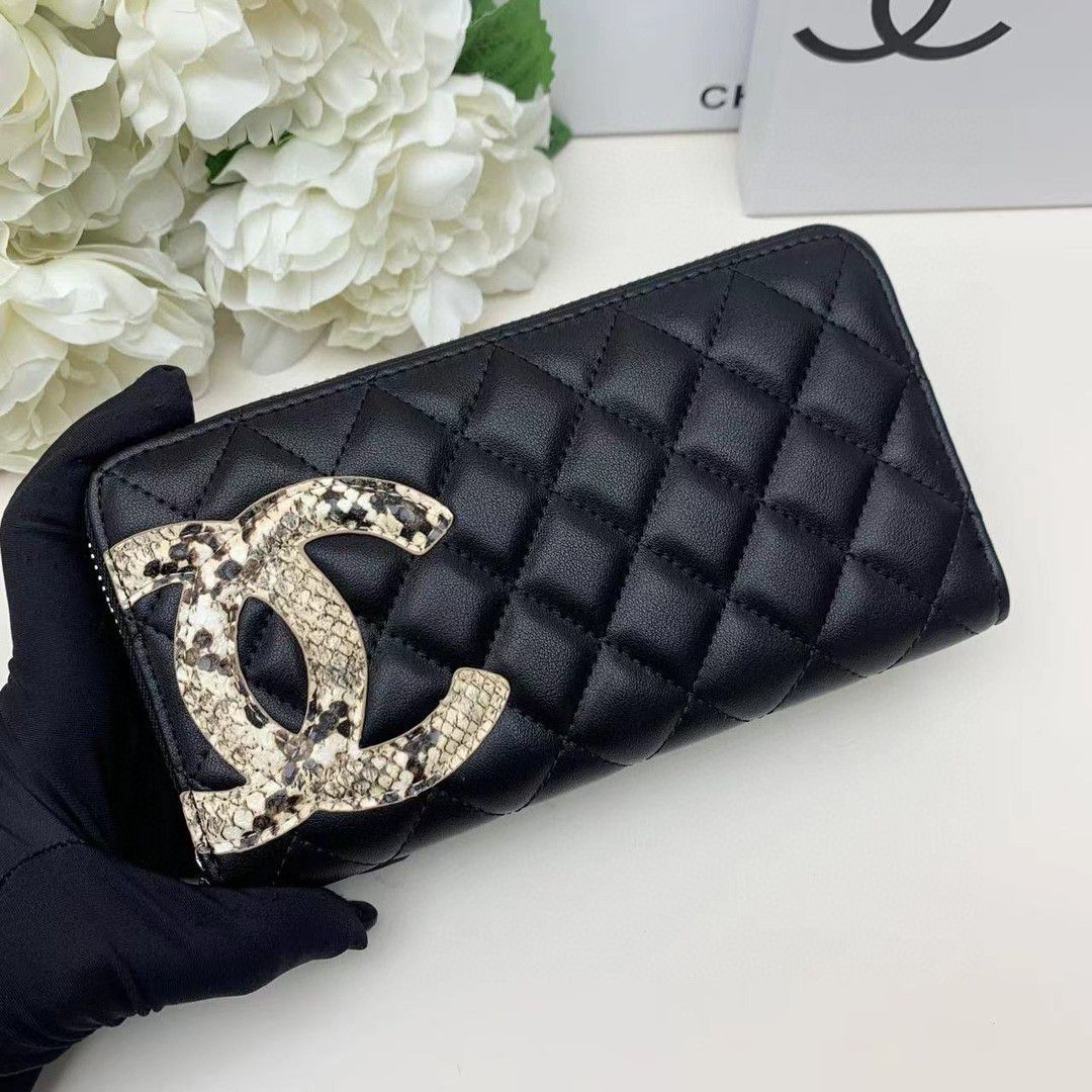 シャネル「Chanel」ロング ジップ ウォレット