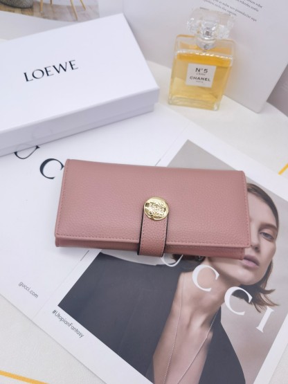 ロエベ「LOEWE」ぺブル バーティカル ウォレット ミディアム