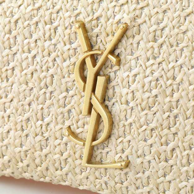 サンローラン「Saint Laurent」ICARE ラフィア トートバッグ