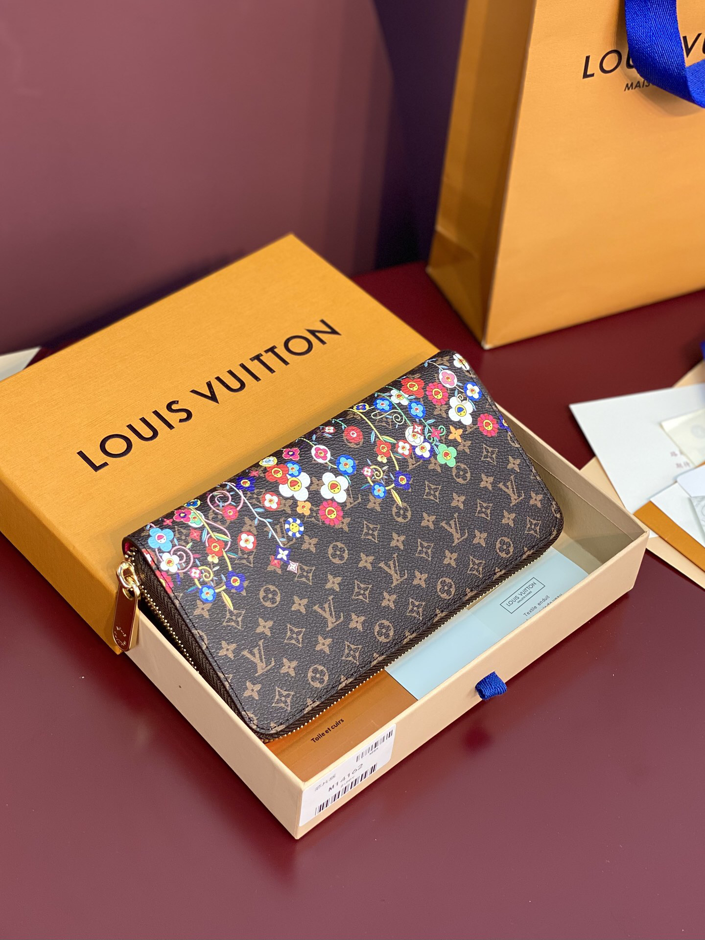 ルイ・ヴィトン「Louis Vuitton」LV × TM ジッピー･ウォレット