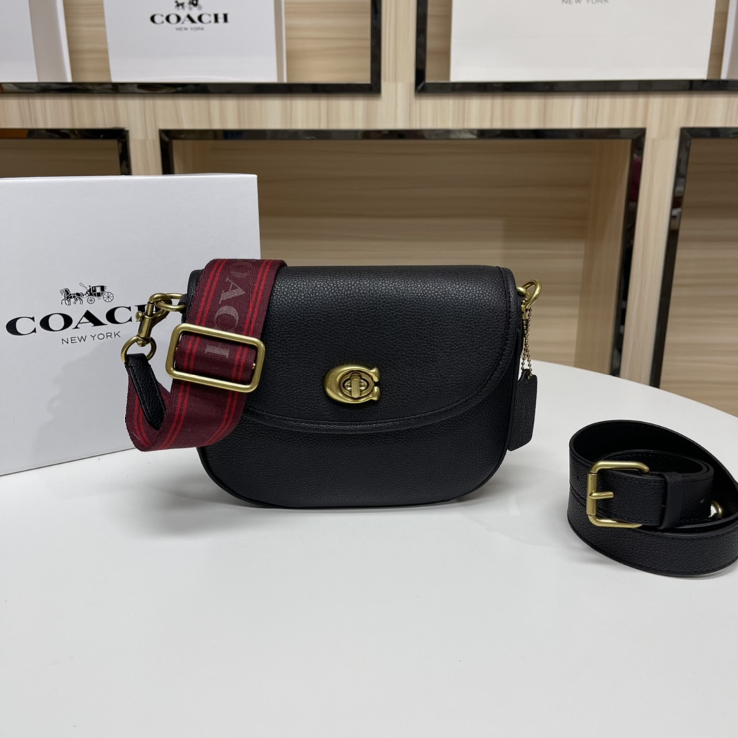 コーチ「Coach」Willow Saddle レトロサドルバッグ