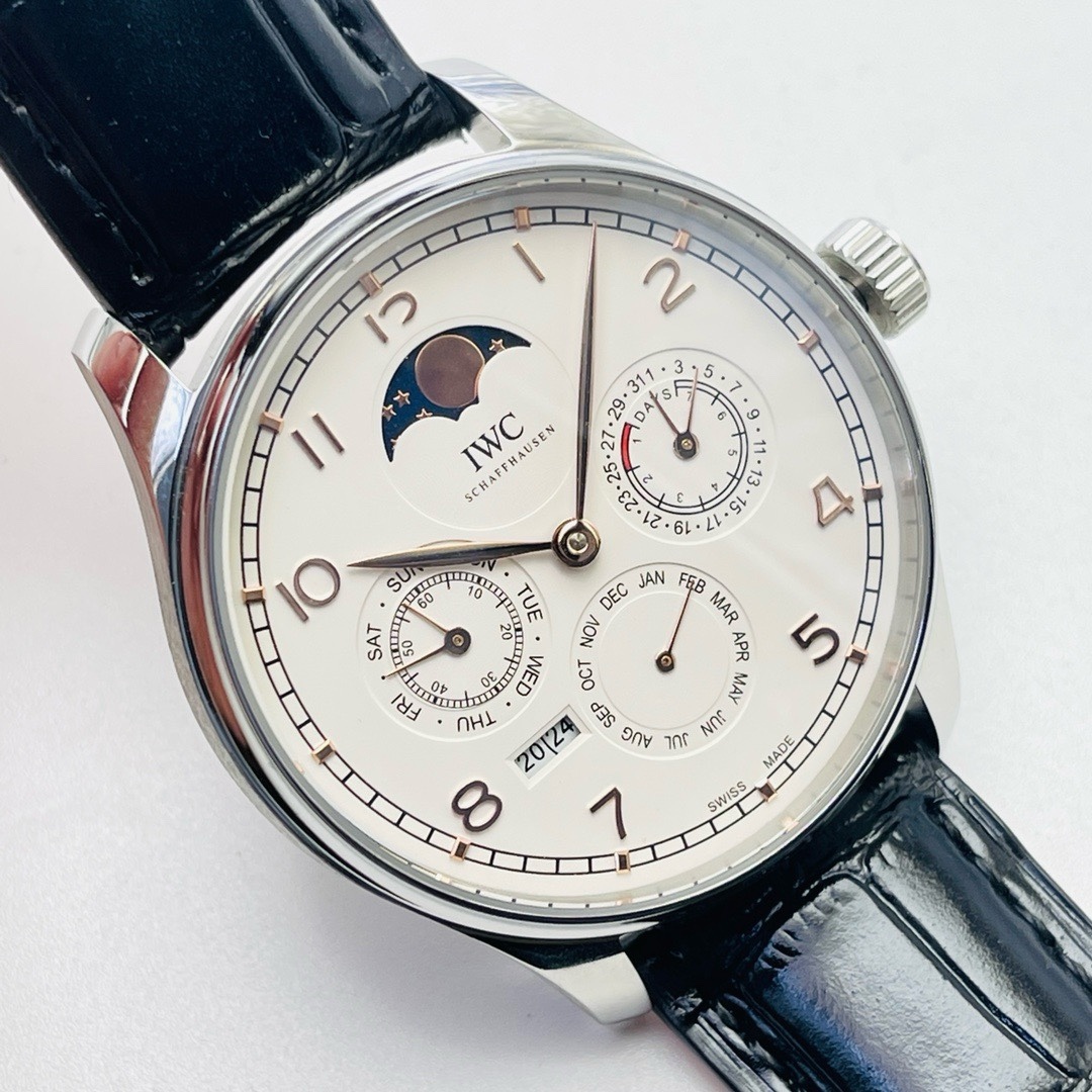 アイ・ダブリュー・シー「IWC」ポルトギーゼ パーペチュアルカレンダー 腕時計 42mm