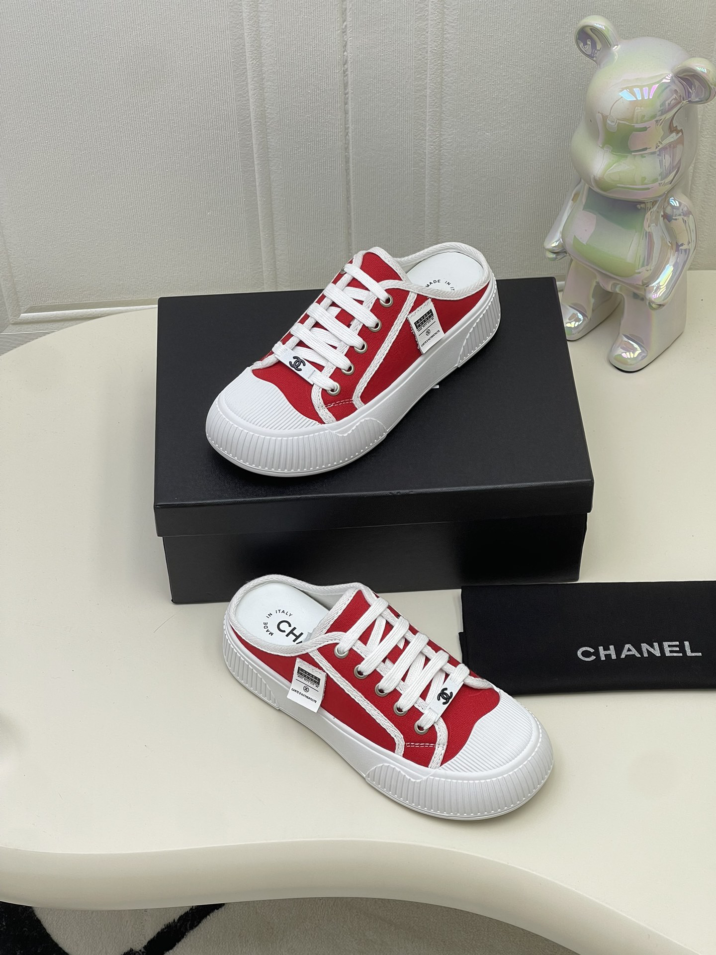 シャネル［Chanel］  2025 ビスケットシューズ カジュアルスニーカー