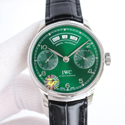 アイ・ダブリュー・シー「IWC」ポルトギーゼ アニュアルカレンダー 腕時計 44mm