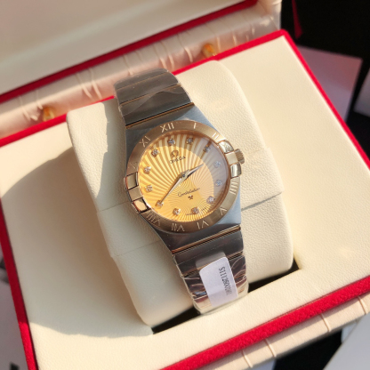 オメガ［Omega］コンステレーションシリーズ クオーツ レディースウォッチ27MM